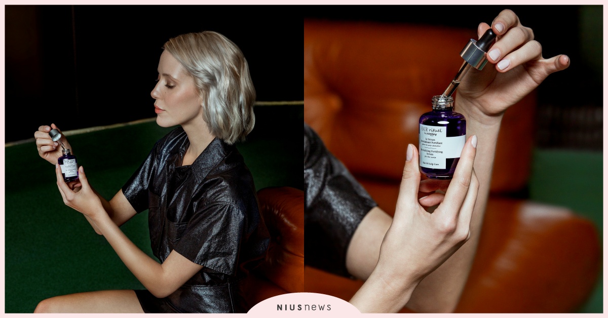 派對秀髮神隊友一滴豐盈！HAIR RITUEL賦活重升髮精華，怎麼造型都神美！ Sisley、髮油、精華、頭髮、髮質、養髮神器、賦活重升髮精華