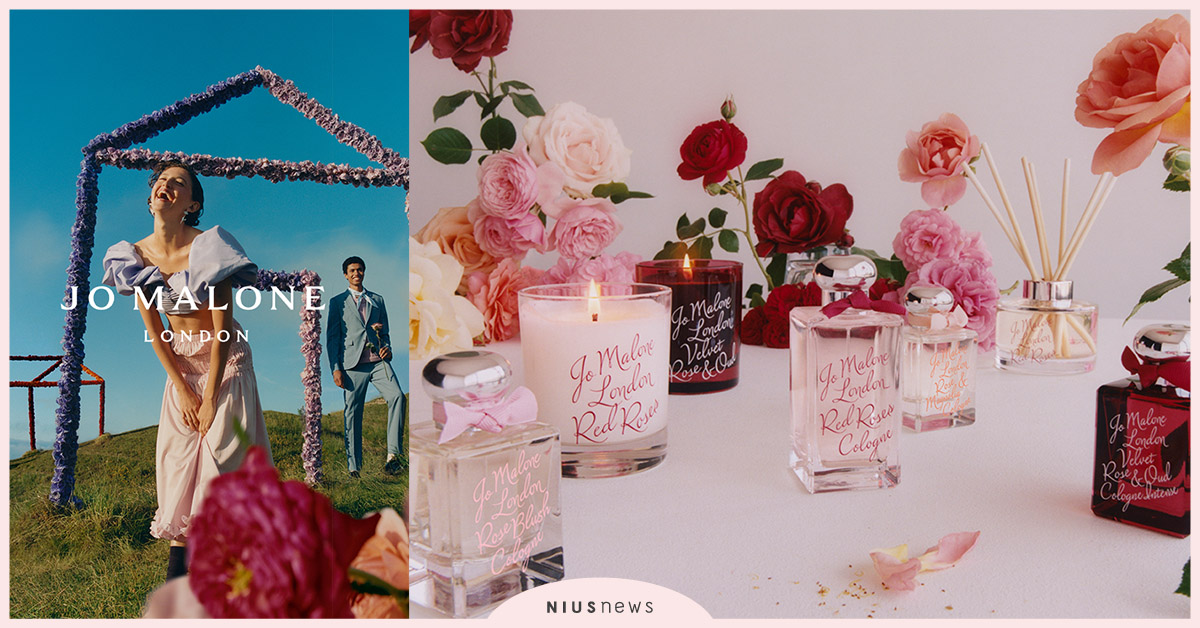 Jo Malone London全新玫瑰花語系列，浪漫呈獻！ Jo Malone、玫瑰花語系列、香水