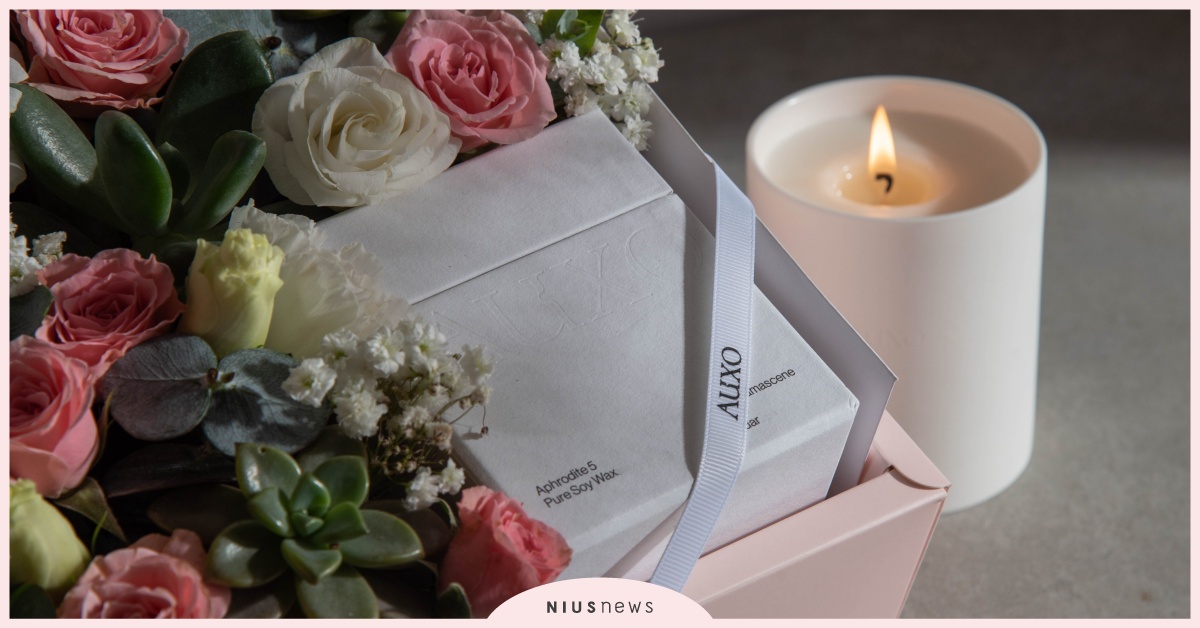 情人節要送什麼？AUXO「香氛蠟燭、鮮花、多肉」夢幻禮盒，在瑪黑選物限定販售！ 蠟燭、香氛、情人節、禮物、天然