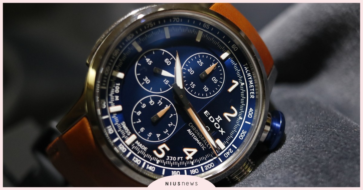 BMW M MOTORSPORTＸEDOX推出全新配色聯名腕錶全系列款式，正式抵台！ BMW M MOTORSPORT、EDOX、手錶、腕錶、聯名款