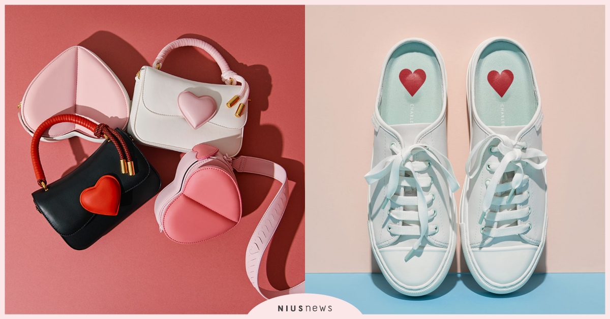 「CHARLES & KEITH」2022情人節系列，可愛心型設計展露無限愛意！ HARLES & KEITH、情人節、可愛、2022、精品