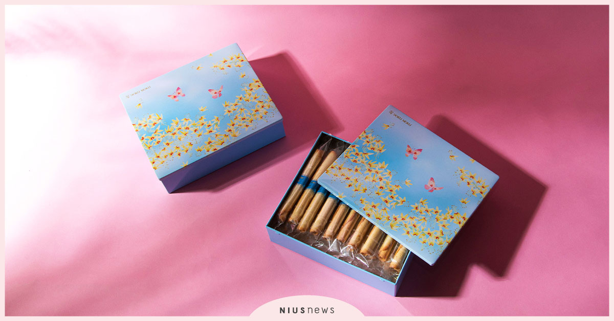YOKU MOKU在台上市十週慶！全新上市台灣欒樹款十周年限定原味雪茄蛋捲禮盒 YOKU MOKU、東京頂級甜點、雪茄蛋捲、禮盒、餅乾