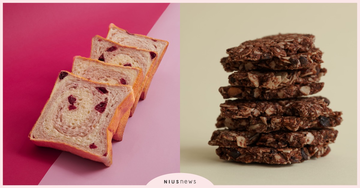日香高級吐司限定新品「雙色草莓美肌生吐司」粉嫩登場，「可可燕麥脆片」同步上市！ 日香高級吐司、雙色草莓美肌生吐司、可可燕麥脆片