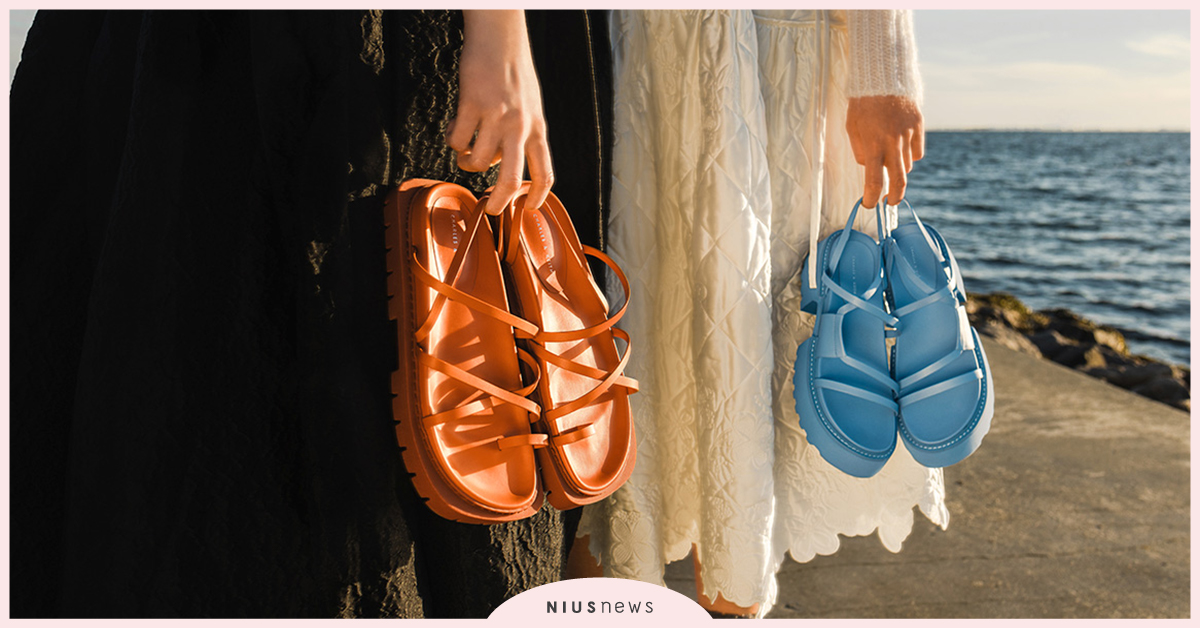 清新視覺饗宴CHARLES & KEITH厚底涼鞋系列，用嶄新元素跳脫穿搭框架！ 清新、CHARLES & KEITH、厚底涼鞋、鞋