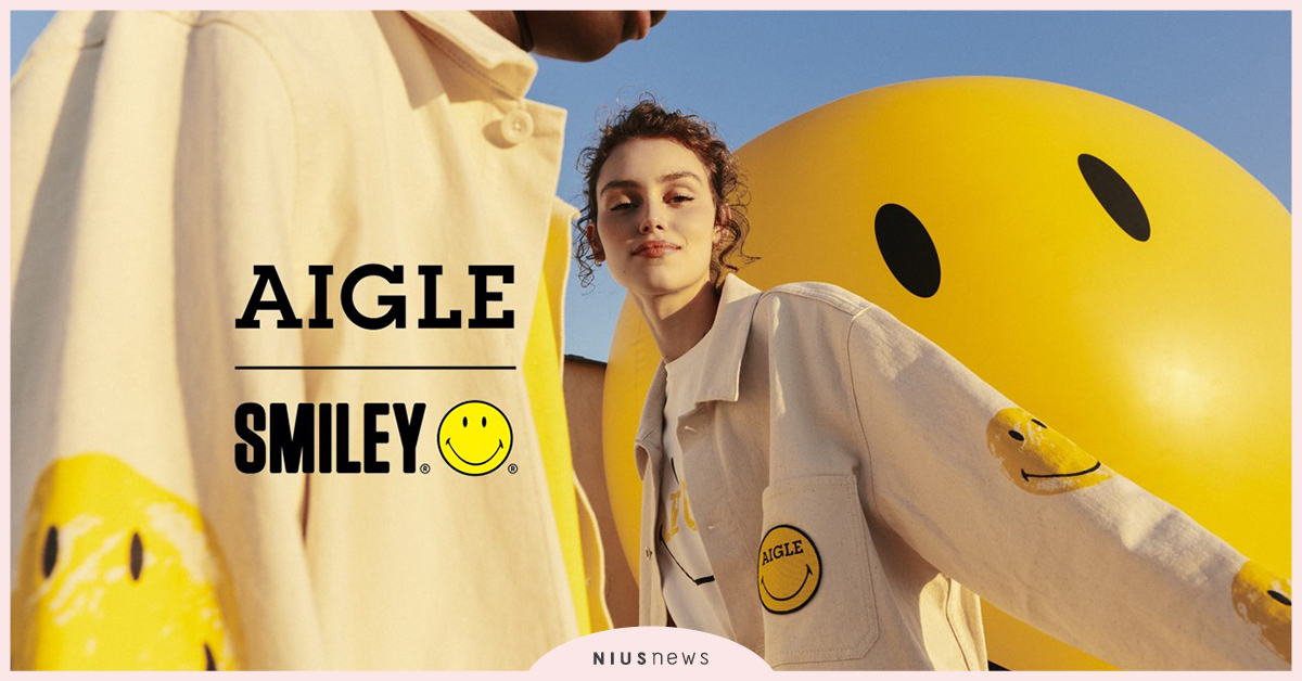 AIGLEＸSMILEY陽光笑顏聯名系列於信義新光A11＆網路門市限量販售！ AIGLE、陽光笑顏聯名系列、SMILEY、信義新光A11