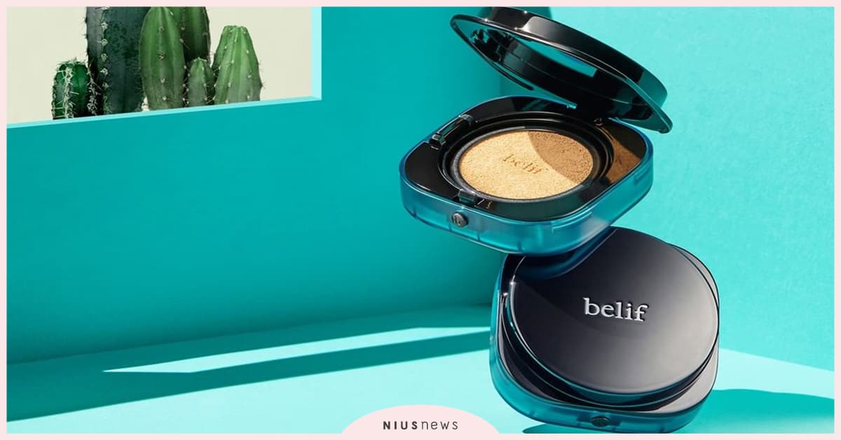 老虎草小方盒發威讓你絕對「妝乖乖」，belif明星老虎草系列全新登場！   belif、老虎草氣墊粉餅、氣墊粉餅、粉餅