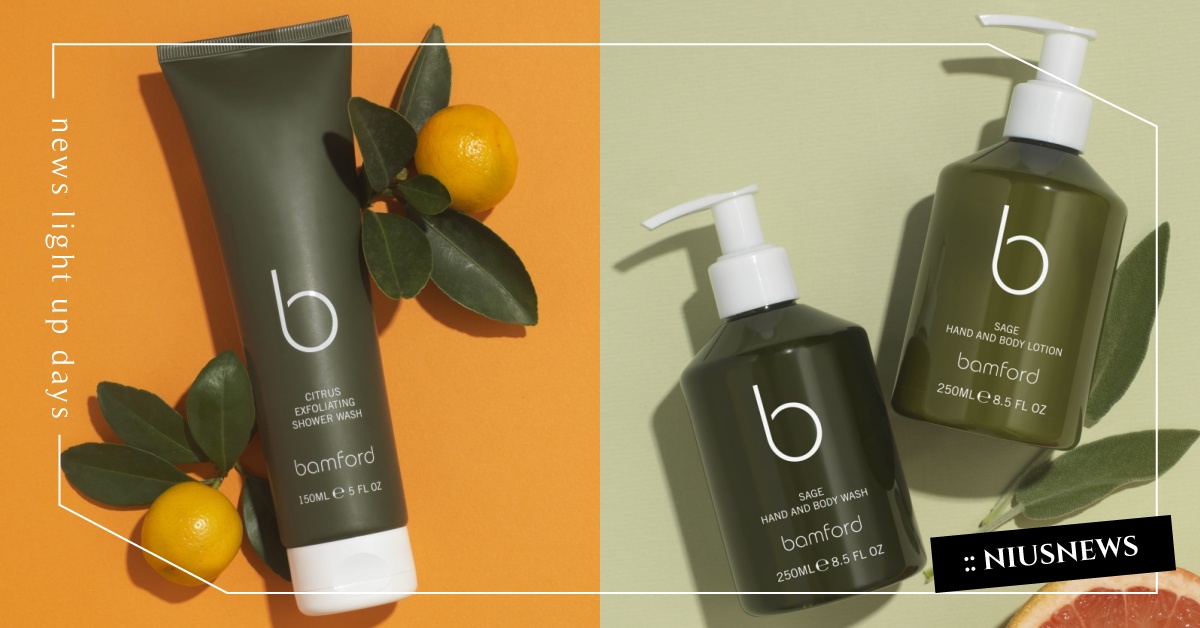夏季暖陽的通透明亮和地中海岸的蜿蜒清香！bamford鼠尾草&柑橘身體保養系列新鮮上市！ bamford、bamford身體保養系列、身體保養、沐浴露、身體乳