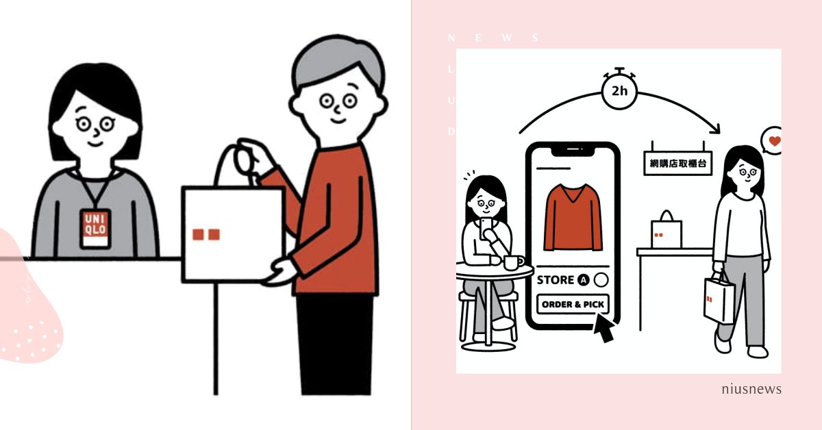 UNIQLO全新推出ORDER＆PICK貼心服務！網路商店或APP訂購，實體店舖取貨 一鍵下單購物省時又省力 UNIQLO、ORDER＆PICK