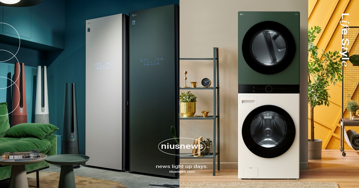 LG Objet Collection®調和美學傢電系列攜手瑪黑家居，整合家電與傢俱首創「調和美學空間」！ LG、家電、家具、瑪黑家居、除濕機、吸塵器、電子衣櫥、洗衣機、冷凍櫃
