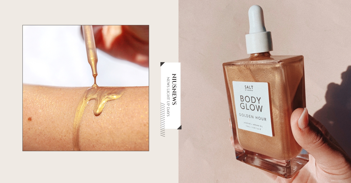 澳洲天然保養品牌 Salt by Hendrix  ⾦⾊假期⾝體油輕巧登場！ Salt by Hendrix、⾝體油、保養