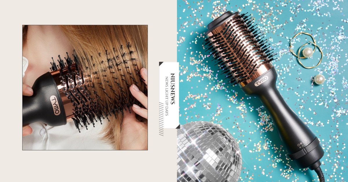 乾髮、順髮、造型、豐盈四合一整髮神器！TYMO VOLUMIZER負離子熱風梳打造靈氣立體空氣髮流  TYMO、頭髮、髮型、沙龍、熱風梳