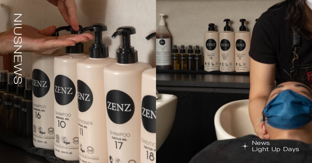 支持消費與環境共居在更美麗與健康的關係！丹麥 ZENZ Organic 與台北知名髮廊Driven.By. Hair Salon 合作 ZENZ Organic、Driven.By. Hair Salon