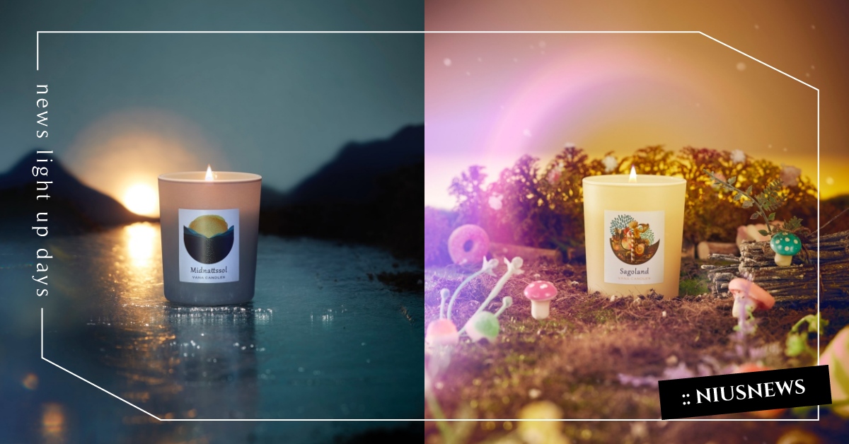 瑞典香氛品牌 Vana Candles率先迎來秋天的氣息，以療癒暖香撫慰後疫情時代的疲憊感 Vana Candles、香氛