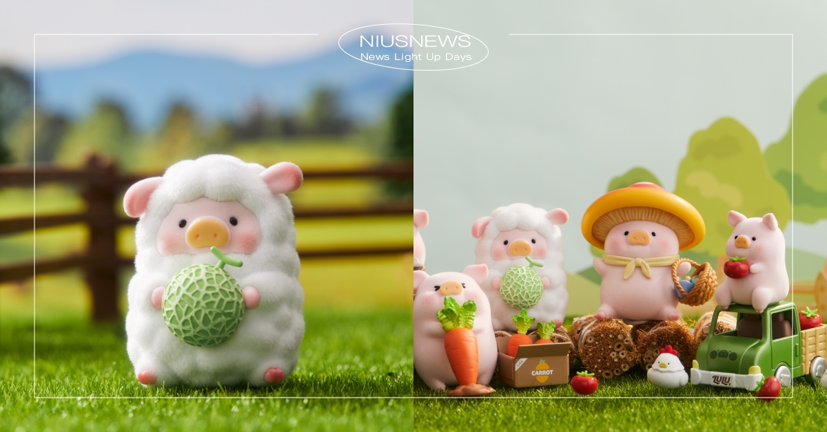 香港潮玩品牌TOYZEROPLUS帶來夏日療癒夥伴，罐頭豬LuLu全新盲盒「農場系列」 TOYZEROPLUS、罐頭豬LuLu