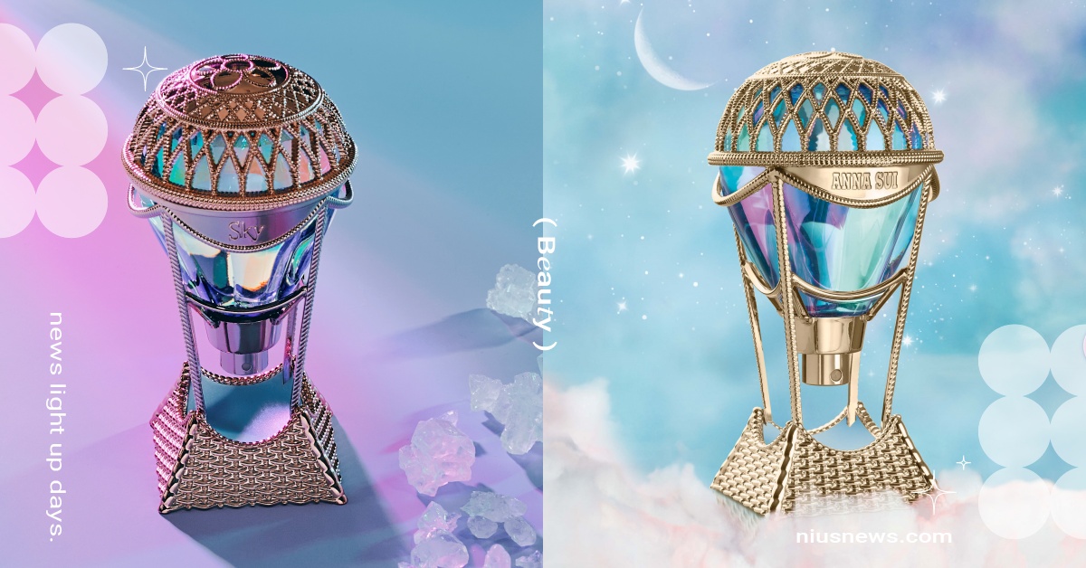 Anna Sui 最火宇宙系香氛誕生！「綺幻星夜淡香水」以熱氣球為設計， 邀女孩們漫步銀河星際！ Anna Sui 、Cosmic Sky綺幻星夜淡香水、熱氣球、香水