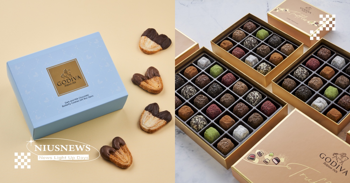 台灣香港才有的甜蜜驚喜！濃郁鬆脆口感令人無法抗拒 GODIVA 巧克力蝴蝶酥與手工巧克力塊限時開賣！   GODIVA、巧克力蝴蝶酥、巧克力