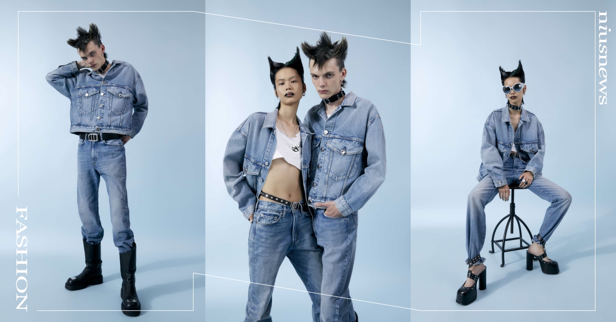 美國丹寧領導品牌Levi’s首度攜手AMBUSH，奢華靈感融入街頭丹寧，萬眾矚目2022秋冬季度聯乘系列！ Levi’s × AMBUSH、Levi’s、AMBUSH、寬版丹寧夾克外套、517靴型褲、BAGGY寬潮版型丹寧褲、丹寧、仿舊、水洗、奢華、街頭、秋冬