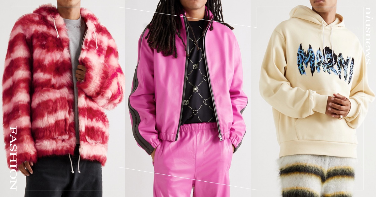 MR PORTER隆重推出首個MARNI獨家別注系列，主打經典拉絨條紋馬海羊毛！ MR PORTER、Marni Mania、拉絨條紋馬海羊毛