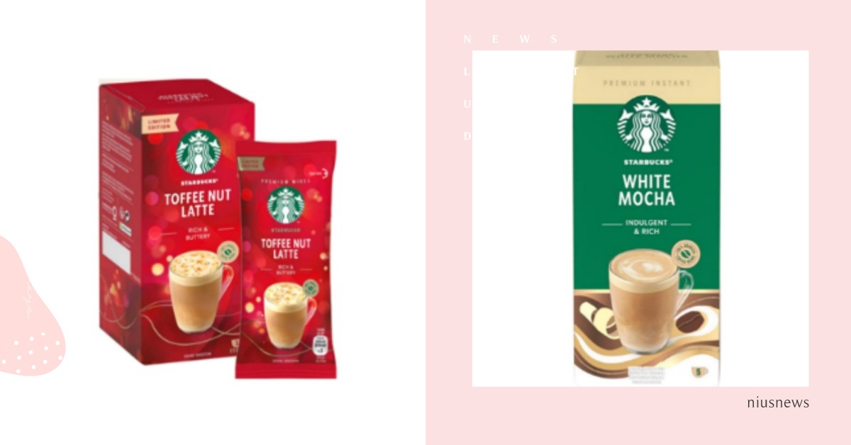  在家啜飲享溫「星」氣氛！星巴克經典「太妃核果風味拿鐵」華麗回歸！聖誕新品「白巧克力摩卡」、「海鹽焦糖可可」熱銷王 星巴克、太妃核果風味拿鐵、白巧克力摩卡、海鹽焦糖可可、聖誕節