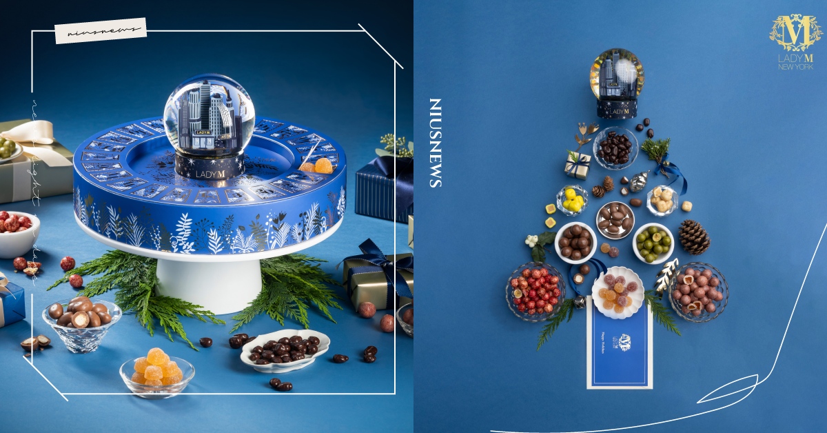 一襲冽凜湛藍身影帶來神秘夢幻的聖誕氣息！LADY M 2022 璀璨星辰倒數月曆官網開放預購！ LADY M