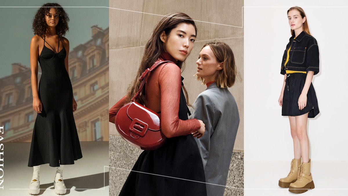 CHARLES & KEITH網羅本季時尚元素，以率性厚底及流線造型打造未來運動風！ CHARLES & KEITH、Y2K、靴子、包包、運動風