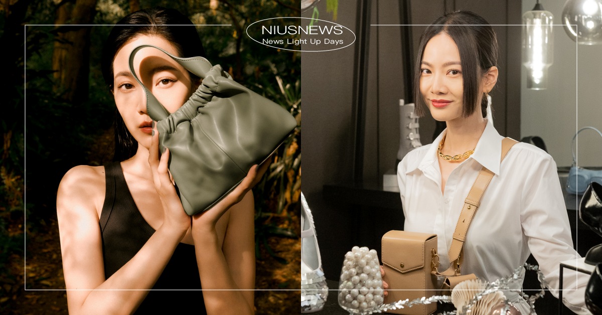 CHARLES & KEITH台灣首位品牌大使曝光！曾之喬精選自然系鞋包系列，為冬季打造優雅別緻的迷人魅力 CHARLES & KEITH、曾之喬、冬季、植物、麂皮貼腿短靴