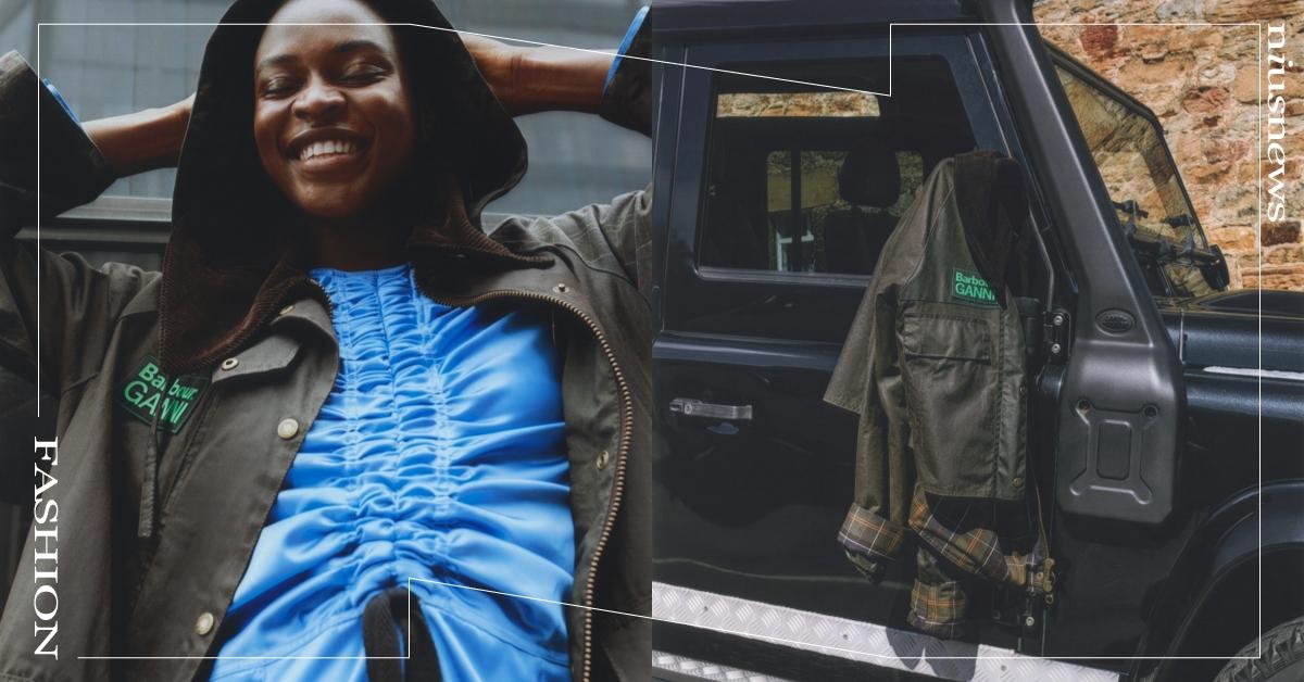 經典老牌變俏皮！Barbour 攜手 GANNI 推出聯名系列，變身酷女孩夢幻逸品 Barbour × GANNI、Barbour、GANNI、Scandi2.0、英倫風、丹麥風、Spey釣魚外套、Burghley外套