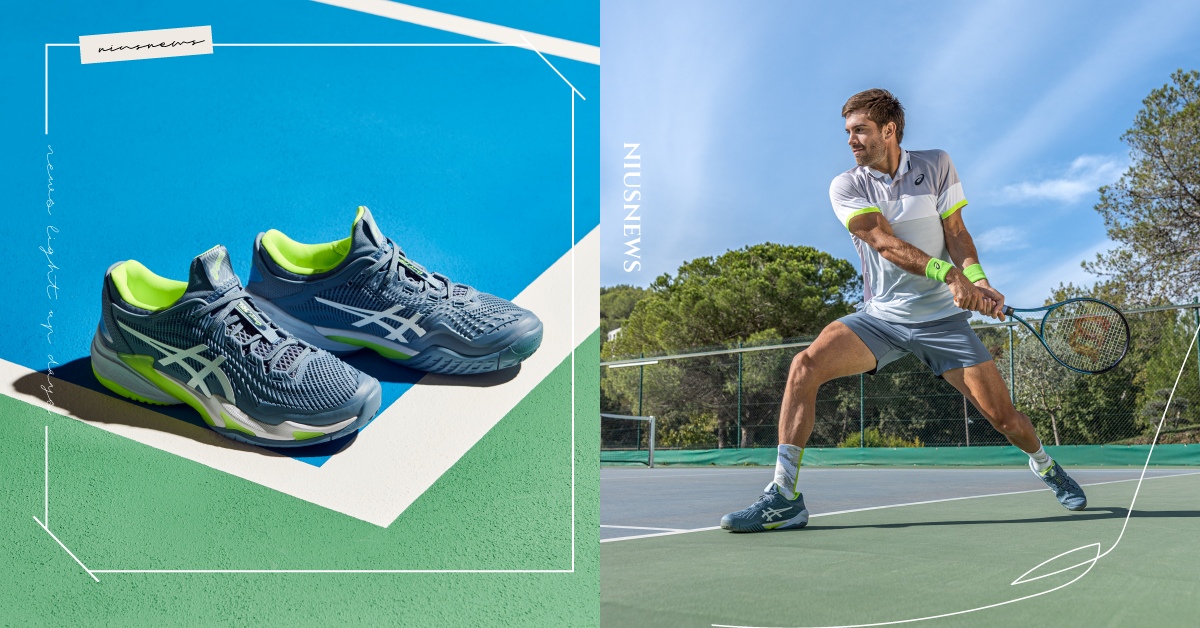 ASICS 2023澳網系列商品上市！全新升級GEL-RESOLUTION 9 網球場上最穩定的夥伴 ASICS、2023、澳網、網球、網球公開賽