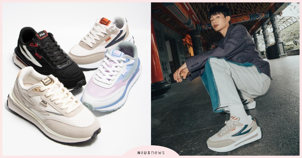 新年好感度 UP 穿搭提案！舒適百搭最新國民鞋 FILA RENNO 展現潮流復古魅力 FILA、RENNO、1970年代跑鞋外型、ENERGIZED中底緩震系統