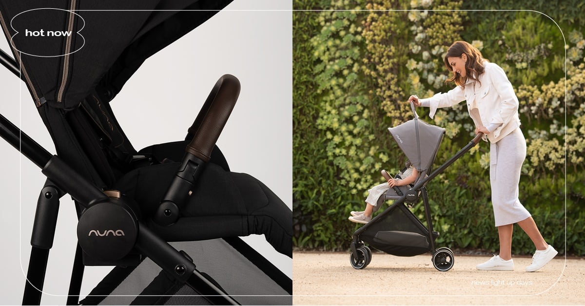 Nuna年度新品ixxa™超輕量登場！仙系美型 X 聰明收合 X 質感細節，最輕盈的雙向歐系推車！ Nuna、ixxa™、雙向推車、輕攜、美型、育兒生活