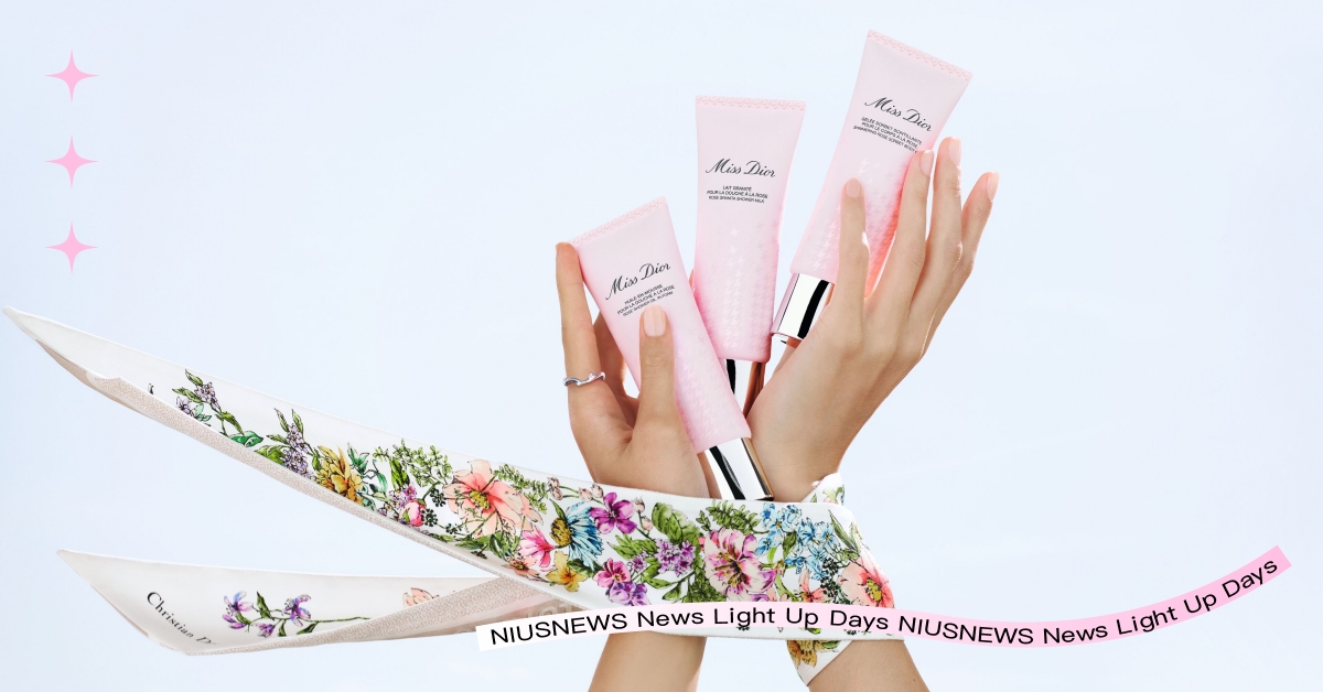明亮的玫瑰花香！2023全新《MISS DIOR玫瑰沐浴儀式》三步驟奢享玫瑰香氛洗禮 