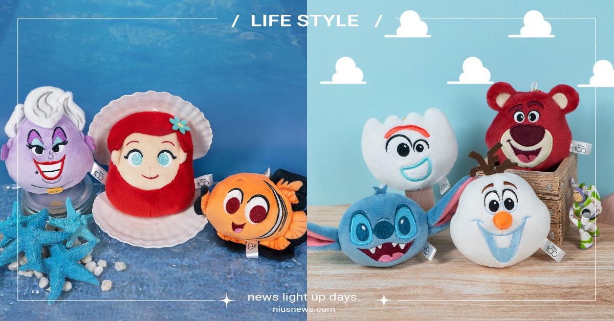 22款「迪士尼100週年大頭絨毛吊飾」！神燈、米奇手套、毒蘋果等Ｑ版造型亮相 迪士尼100週年、大頭絨毛吊飾、迪士尼、disney100