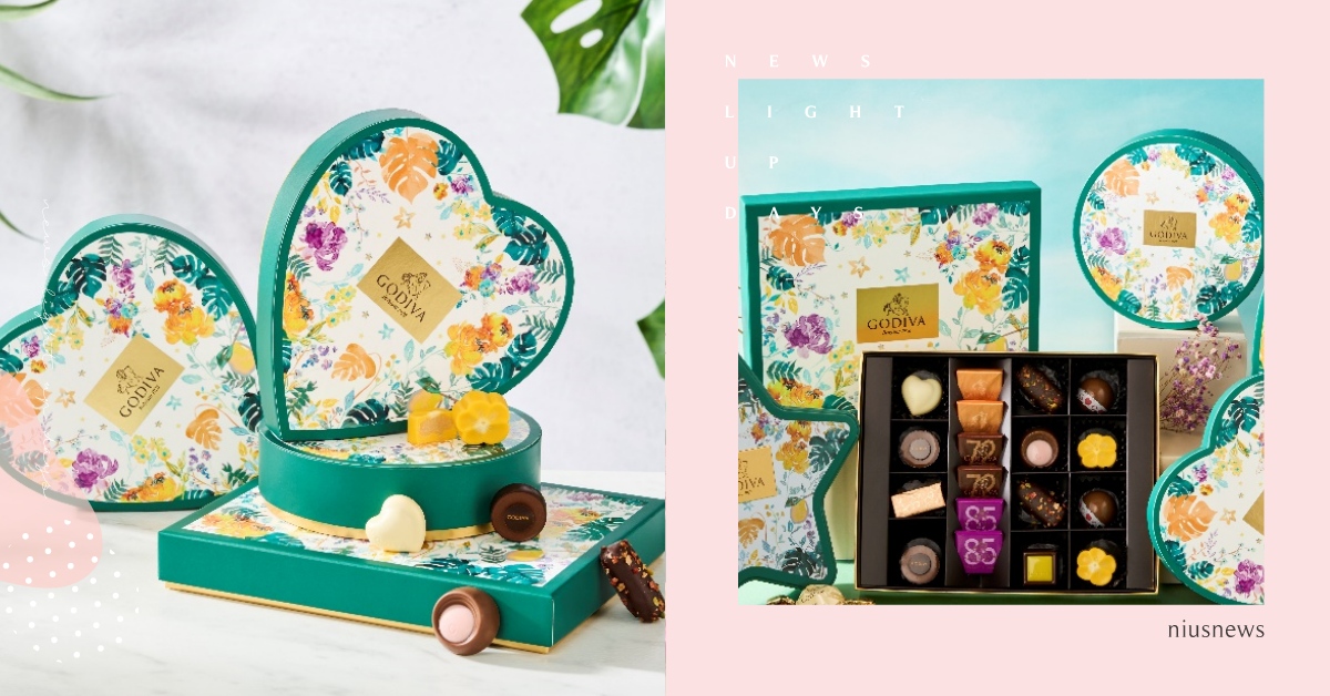 GODIVA七夕夏之戀禮盒、法式巧克力餅乾 今夏最甜蜜的好禮，讓濃情愛戀再升溫！ GODIVA、七夕夏之戀禮盒、法式巧克力餅乾、情人節禮物推薦、七夕禮物推薦.七夕禮物