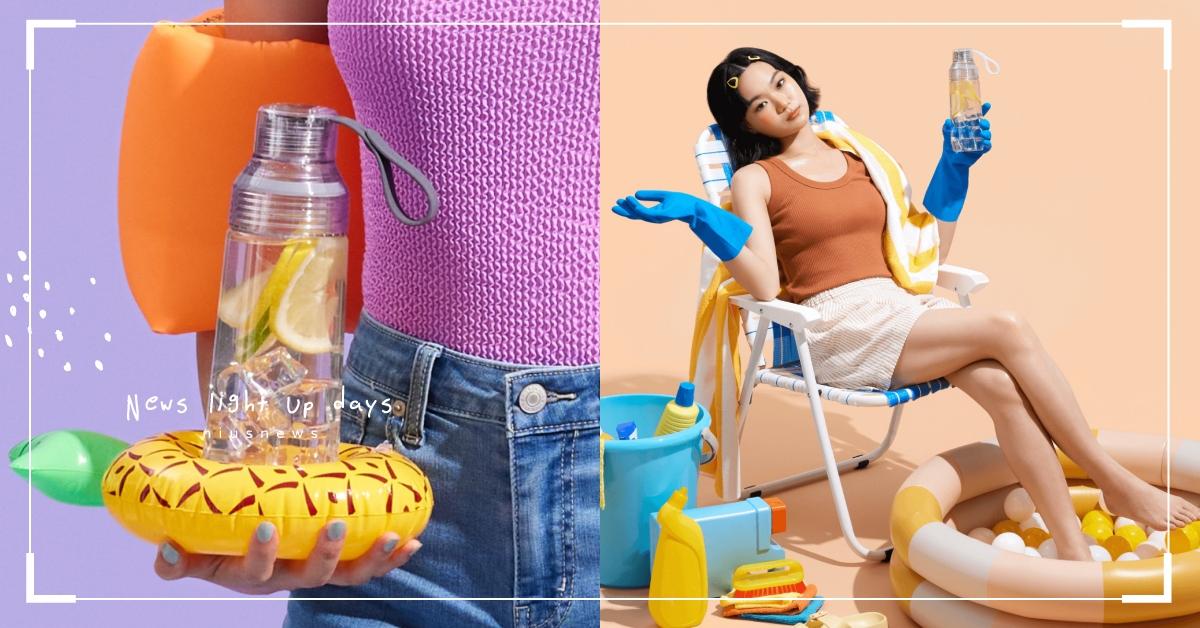 我的透明色碼美學！WOKY新品「透明瓶」展現配件性格與質感！ WOKY、WOKY透明瓶、嘎嫂二伯、樂天女孩林岱縈、ECOZEN®