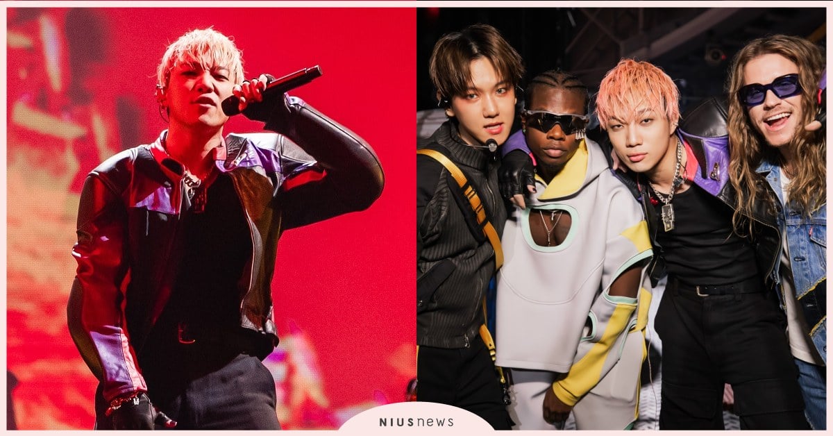 雙帥夢幻組合！ØZI、EXO伯賢組團登《英雄聯盟》總決賽同台飆唱、竟教會成員划酒拳？ ØZI、韓團、EXO、伯賢、饒舌、音樂、英雄聯盟