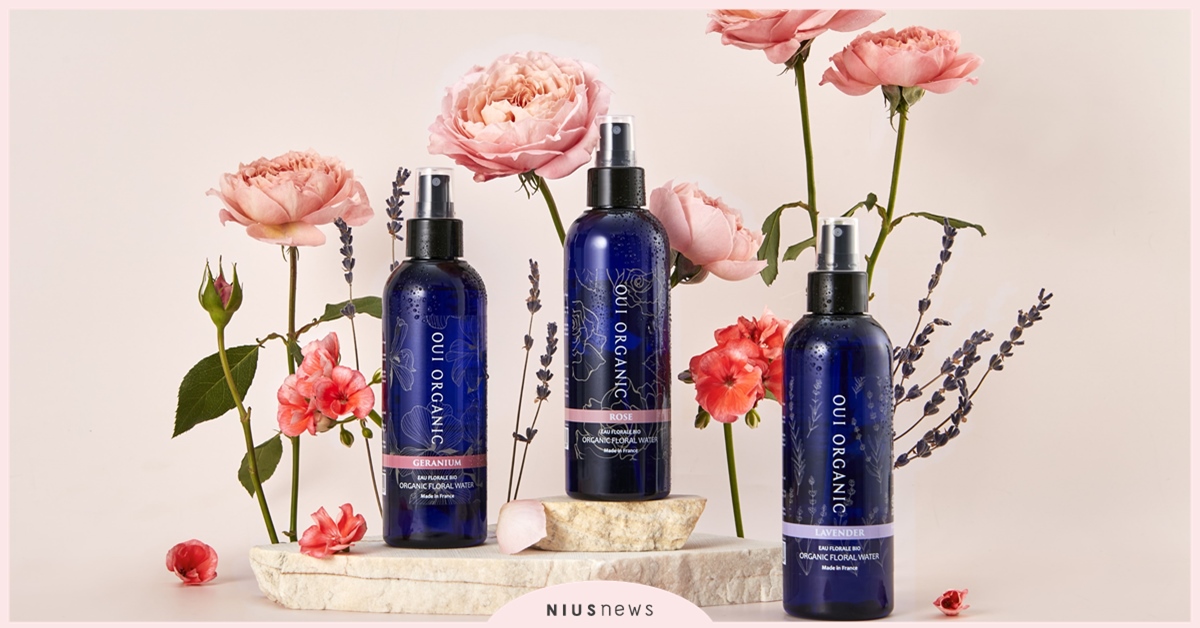 OUI ORGANIC經典純露花水 全新升級！ 聖誕禮首選！為冬季保養做足準備 OUI ORGANIC、經典純露花水、聖誕禮、玫瑰純露花水、玫瑰天竺葵純露花水