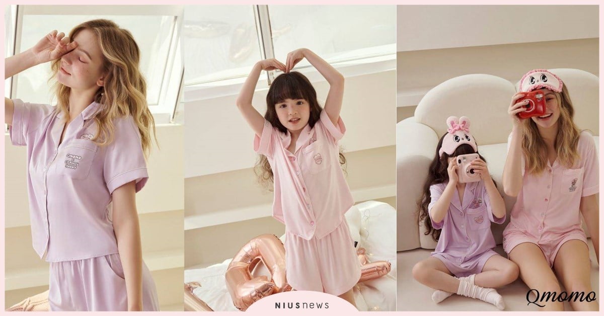 韓國 Esther Bunny 萌寵閨蜜駕到  兔控必收！Qmomo x Esther Bunny 聯名睡衣新登場  韓國、Esther Bunny、Qmomo、聯名睡衣、睡衣