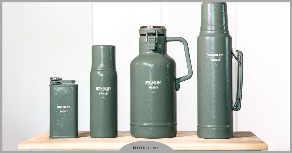 創造流行的美國百年保溫壺 Stanley 與 藤原浩 fragment design 珍稀聯名組 ── 引爆潮流話題！  Stanley、保溫壺、美國品牌、藤原浩、fragment design 