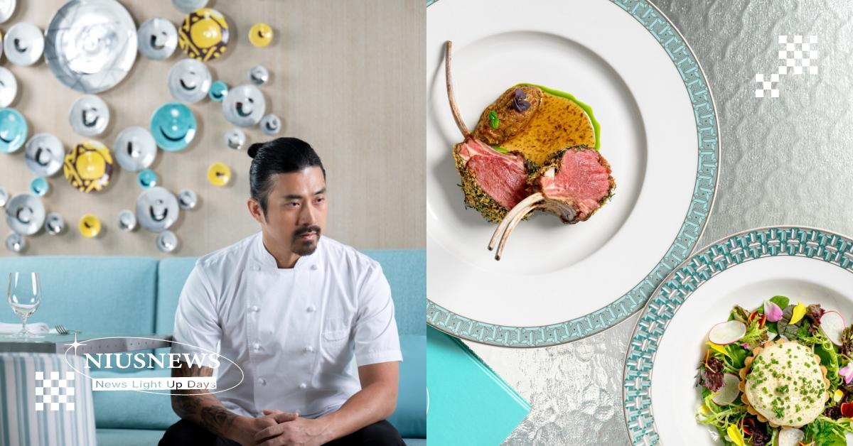 Blue Box Café Taipei 春季新菜繽紛上桌！清新香草交織馥郁花果，味蕾迎接春日繁花 Blue Box Café Taipei、Tiffany & Co.、林明健Chef Kin