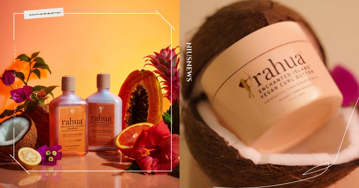 秀髮的綜合維他命rahua 島嶼花園煥活系列全新上市！獨特配方「植物性生物素 B7」，強韌髮根結構與彈性 