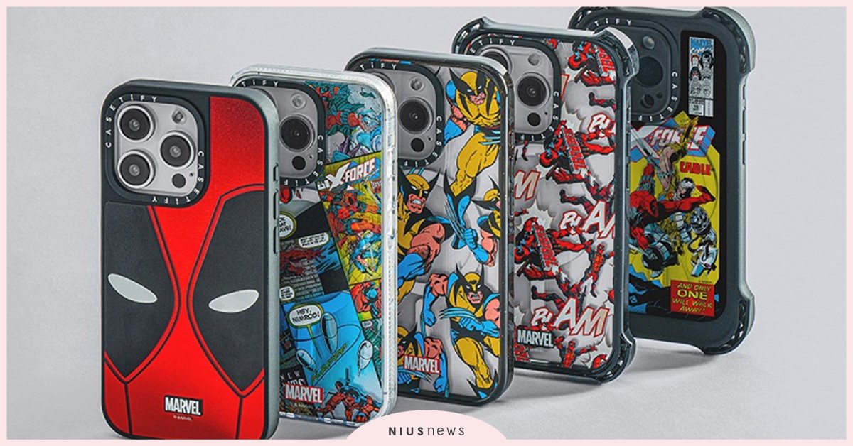 CASETiFY 推出漫威超級英雄死侍 x 金鋼狼聯名系列 成人式幽默遇上重出江湖的鋼爪 為手機殼增添魅力及超強防護力 CASETiFY、漫威、死侍、金鋼狼、聯名系列、手機殼、手機吊繩