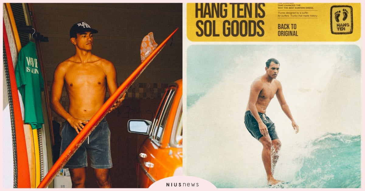 衝浪復古仿舊風 HANG TEN x SOL GOOD推聯名單品 HANG TEN、SOL GOOD、HANG TEN聯名、衝浪復古