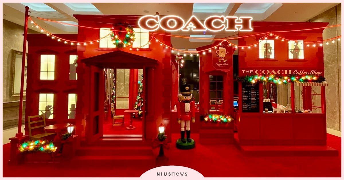 昇恆昌攜手COACH 聯名打造台灣獨家聖誕打卡景點 美式時尚節慶氛圍 內湖旗艦店限定登場   昇恆昌、COACH、聖誕節、內湖旗艦店、聖誕打卡景點