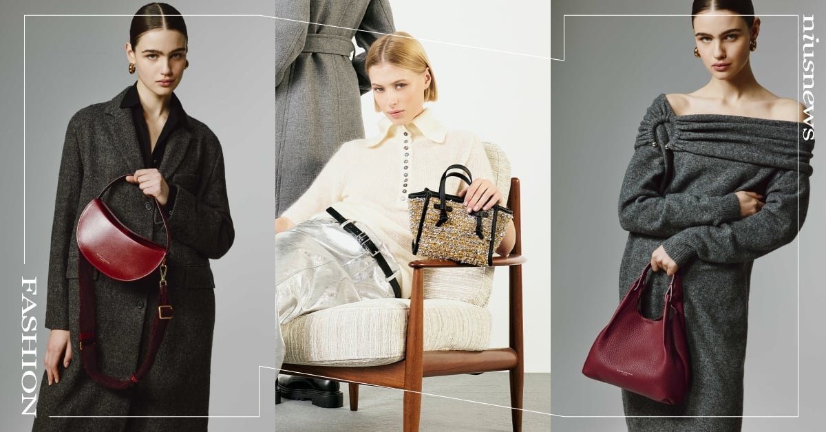 Gianni Chiarini金蛇年必收美包推薦！「紅金色調、暖心流蘇」優雅賀歲招好運！ GianniChiarini、新年包款、開運美包、紅色包款、金色包款、流蘇包、手拿包、手機包