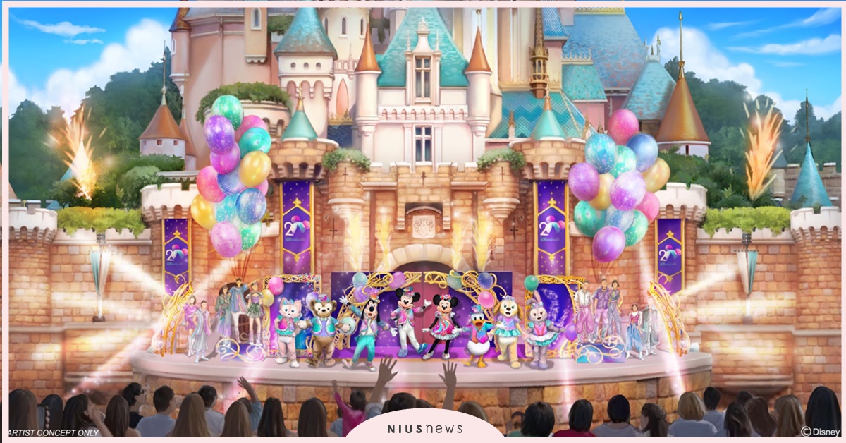 香港迪士尼樂園度假區 20 周年奇妙派對 全年慶祝活動於今年夏天矚目登場 香港迪士尼樂園、20 周年