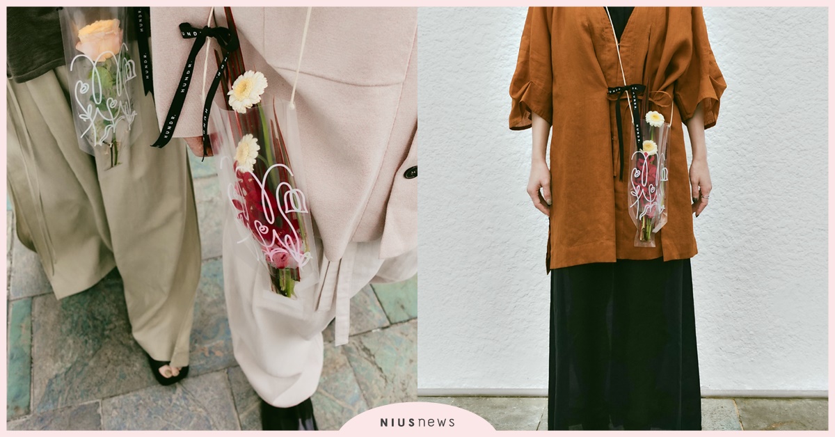 極簡詩意美學HUNDR. 快閃A11 情人節限量花袋共度日常浪漫 2025春夏以夏日午後的陶土紅田野風光 譜寫出不期而遇的美好 HUNDR.、情人節、限量花袋、新光三越A11