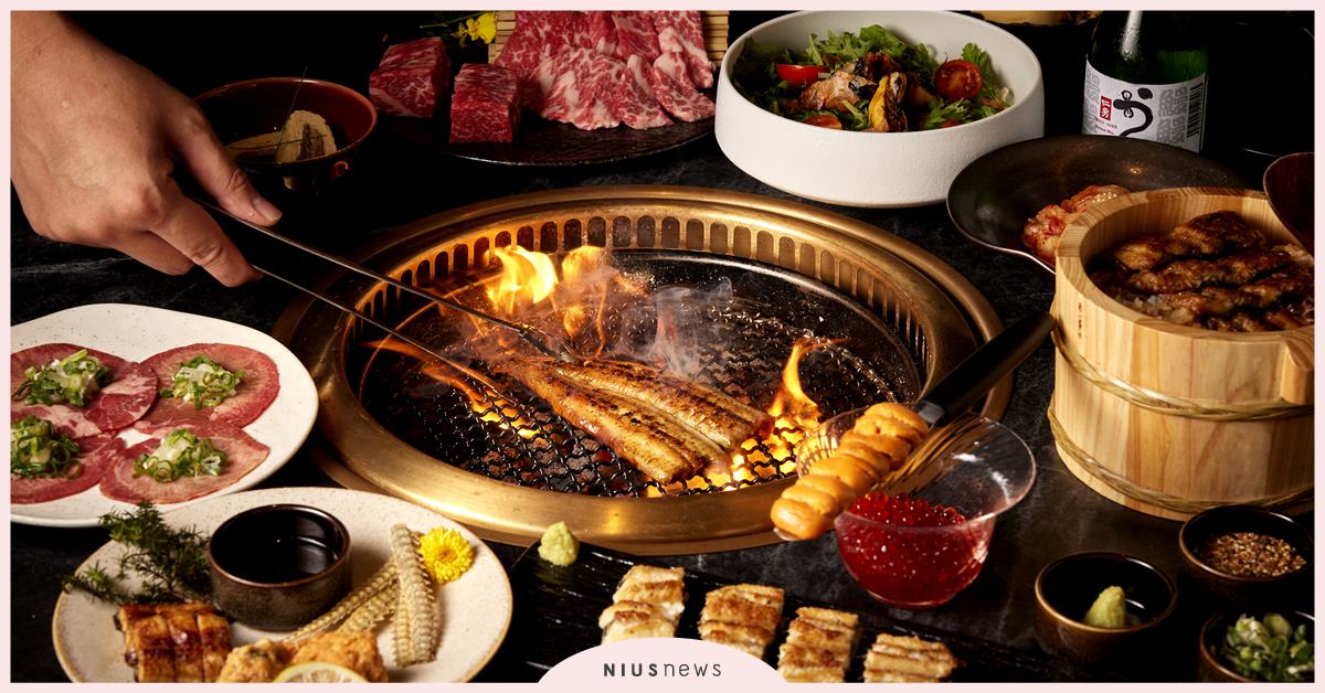 燒肉遇上鰻魚！星胡同聯手日本90年老店「四代目菊川」打造期間限定『名古屋航線料理』，豪華鰻重五吃、炭火現烤太可以！ 星胡同、四代目菊川、名古屋航線料理、燒肉、鰻魚