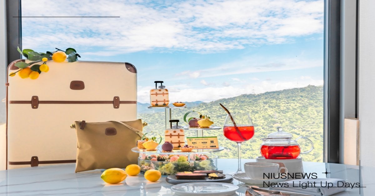 化身旅行中的甜點玩家!Bric’s x MiraWan《箱遇甜蜜之旅》夢幻聯名下午茶浪漫登場 義式工藝遇上高空美學!Bellagio 行李箱打造甜點記憶，開啟奢華味蕾假期 Bric’s、義大利、Bellagio