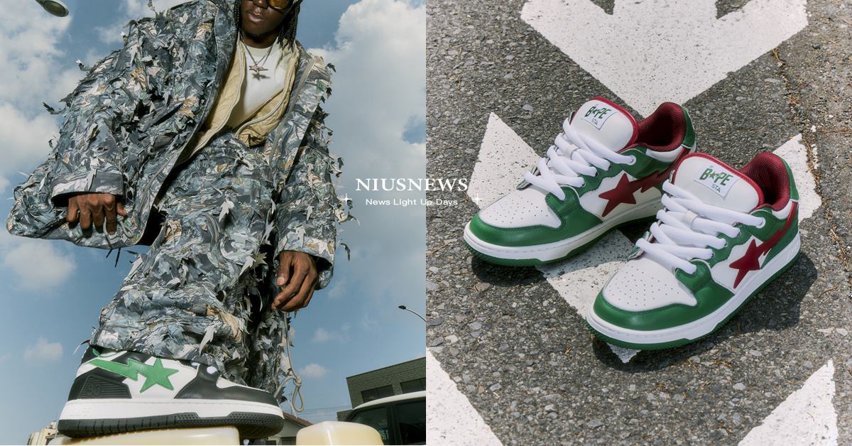 BAPE® 推出 BAPE® SK8 STA BOLD 全新配色備受矚目的街頭之聲 BAPE® 、 BAPE® SK8 STA BOLD、滑板