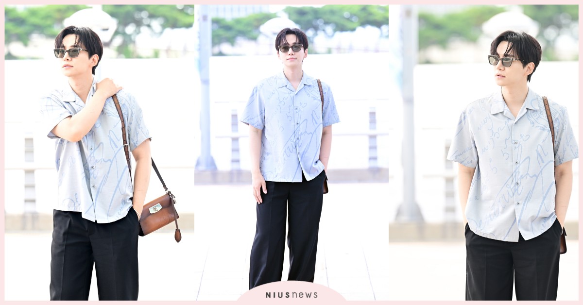 大勢男星李俊昊展開Berluti品牌大使行程 號召粉絲同慶Berluti台北101精品店開幕 Berluti、李俊昊、夏威夷襯衫、運動鞋、手拿包